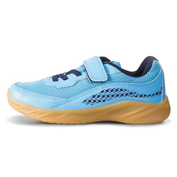 NIVIA FLASH KIDS BADMINTON SHOE - SKY BLUE/BLACK