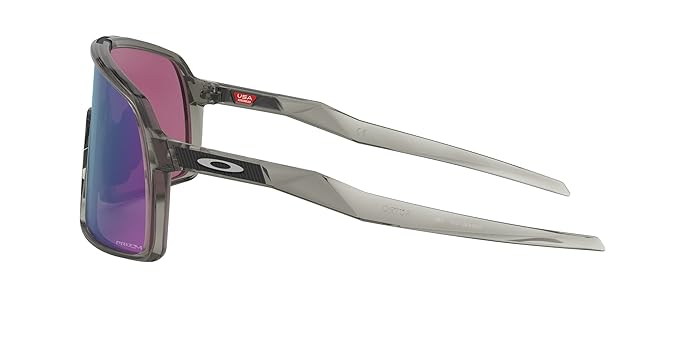Oakley Men Rectangle Sunglasses - 0OO9406-Grey Frame / Green Lens
