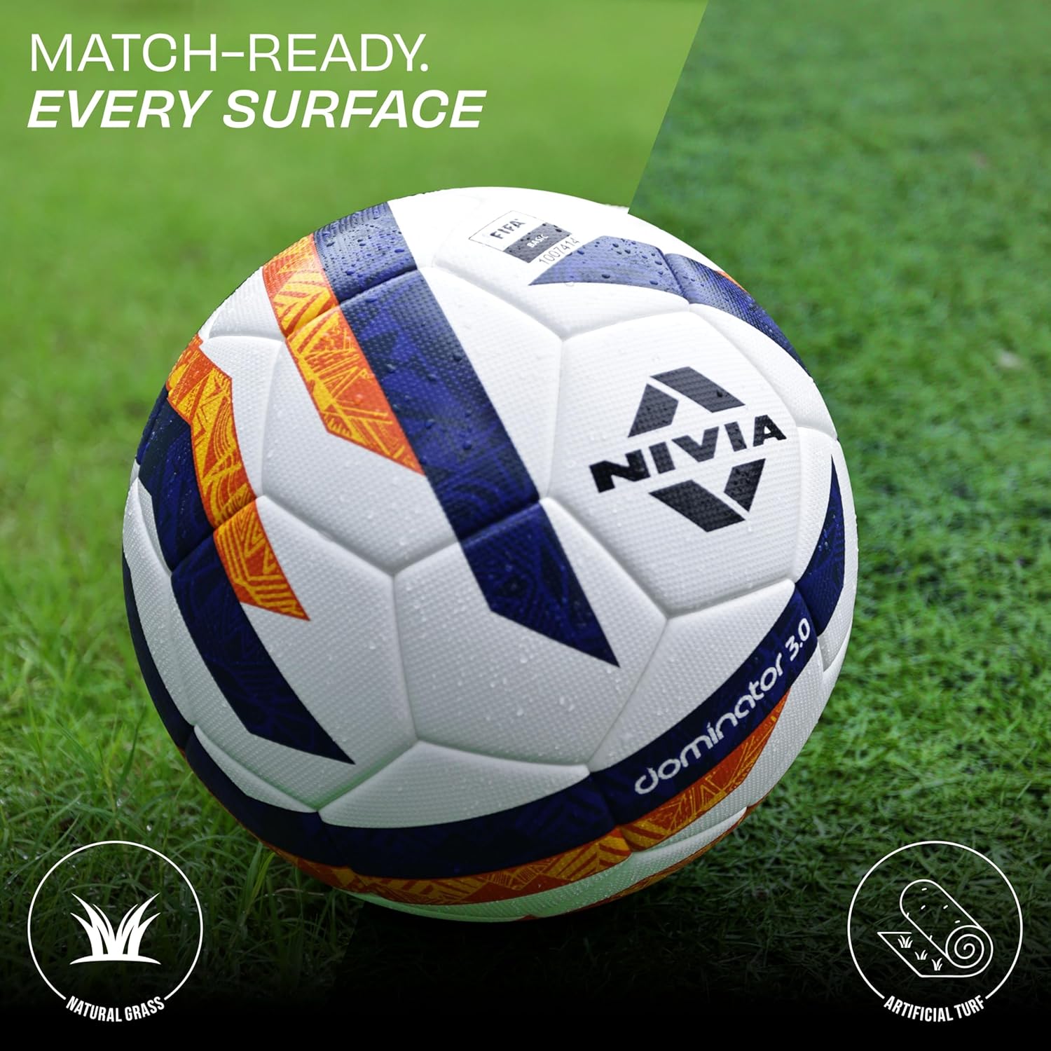 NIVIA DOMINATOR 3.0 FOOTBALL SIZE-5