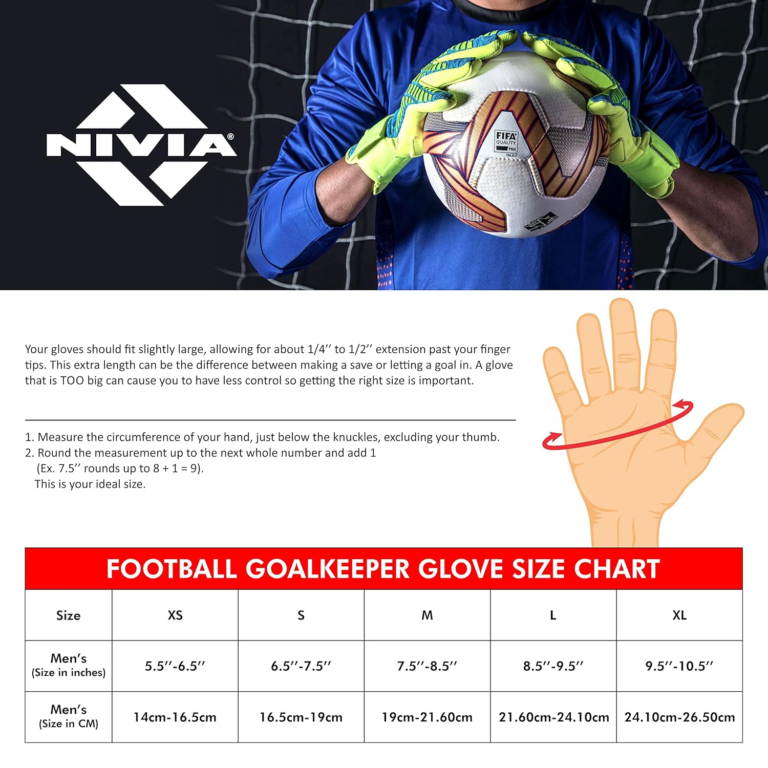 NIVIA AIR STRIKE F.B G/KEEPER GLOVES BLACK/GREEN