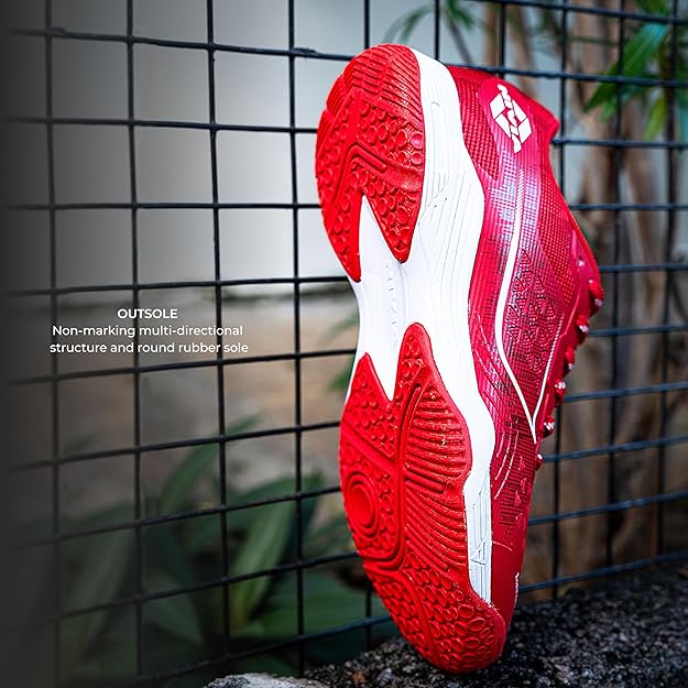 NIVIA HY-COURT 3.0 BADMINTON SHOE - RED