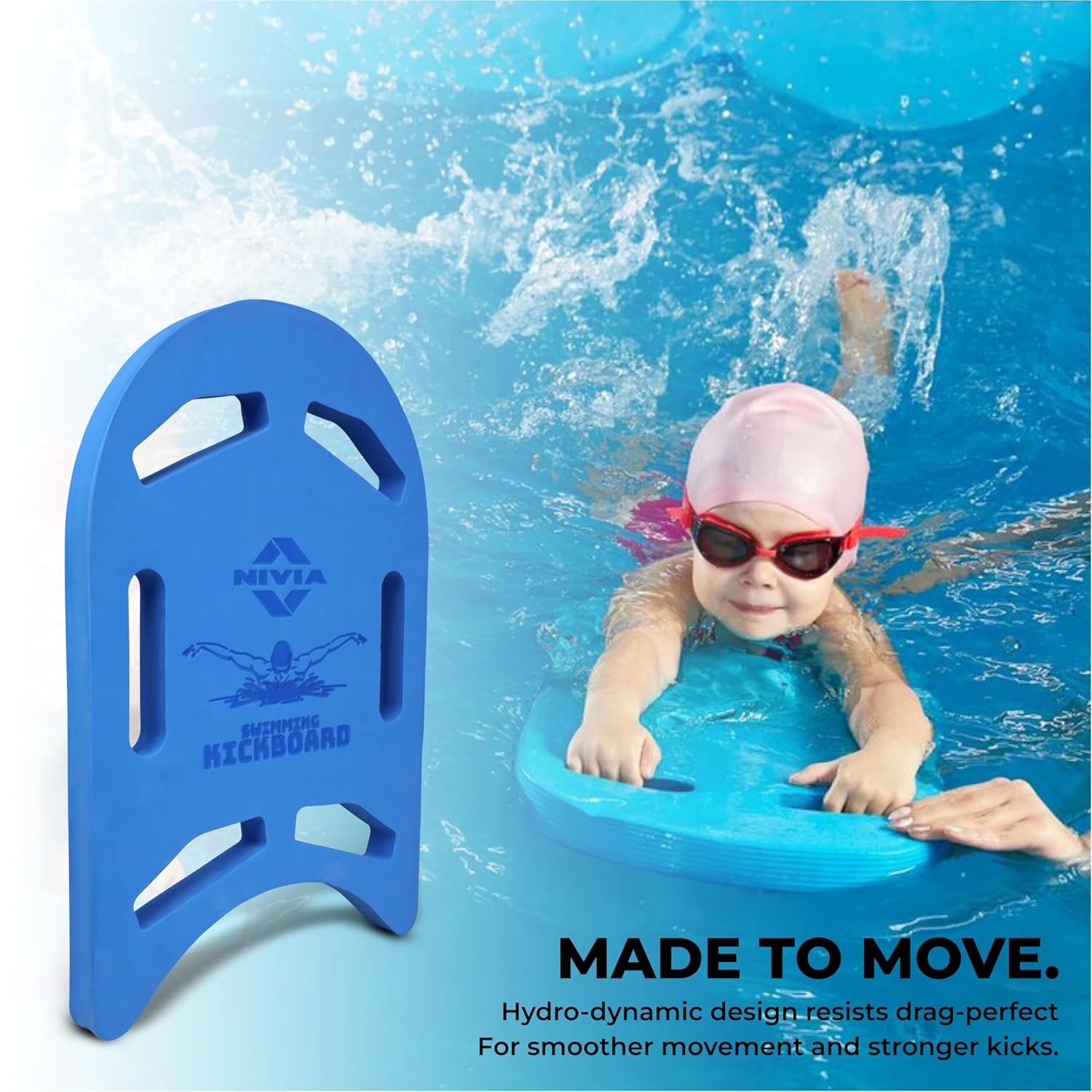 NIVIA KICKBOARD - BLUE