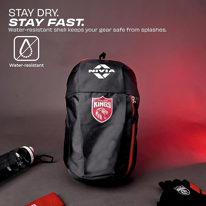 NIVIA PUNJAB KINGS PULSE JUNIOR BAG-GREY