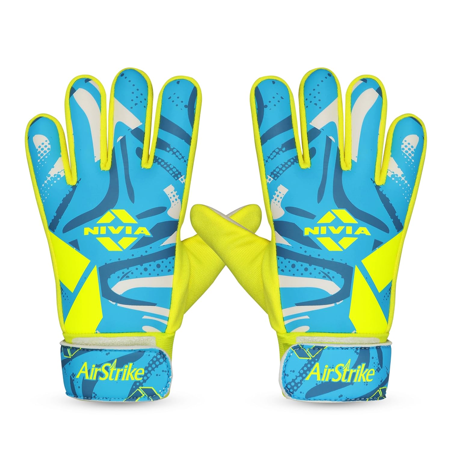 NIVIA AIR STRIKE F.B G/KEEPER GLOVES BLACK/GREEN