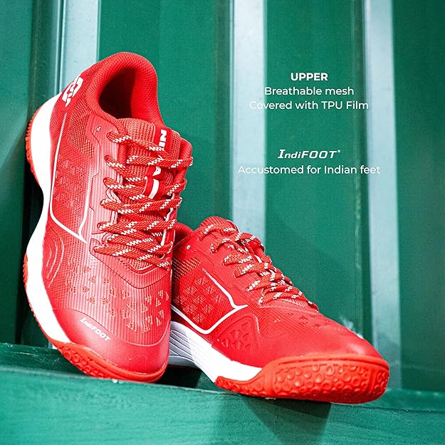 NIVIA HY-COURT 3.0 BADMINTON SHOE - RED
