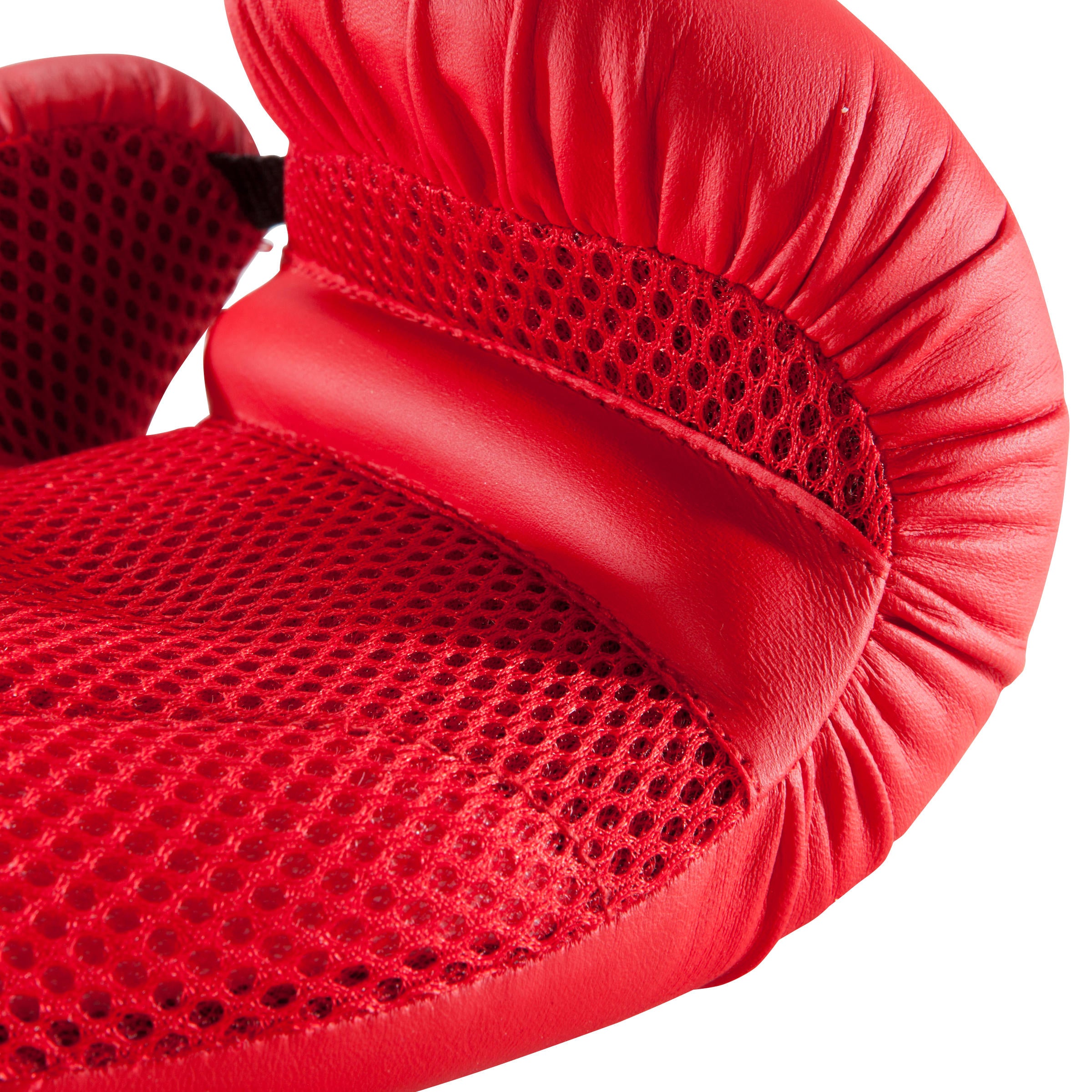 Adult Beginner Boxing Gloves 100 Red