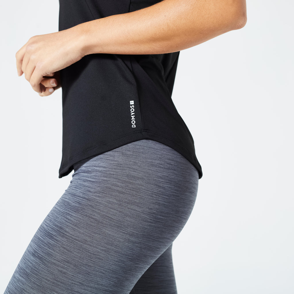 Women Gym Tank Top - Black