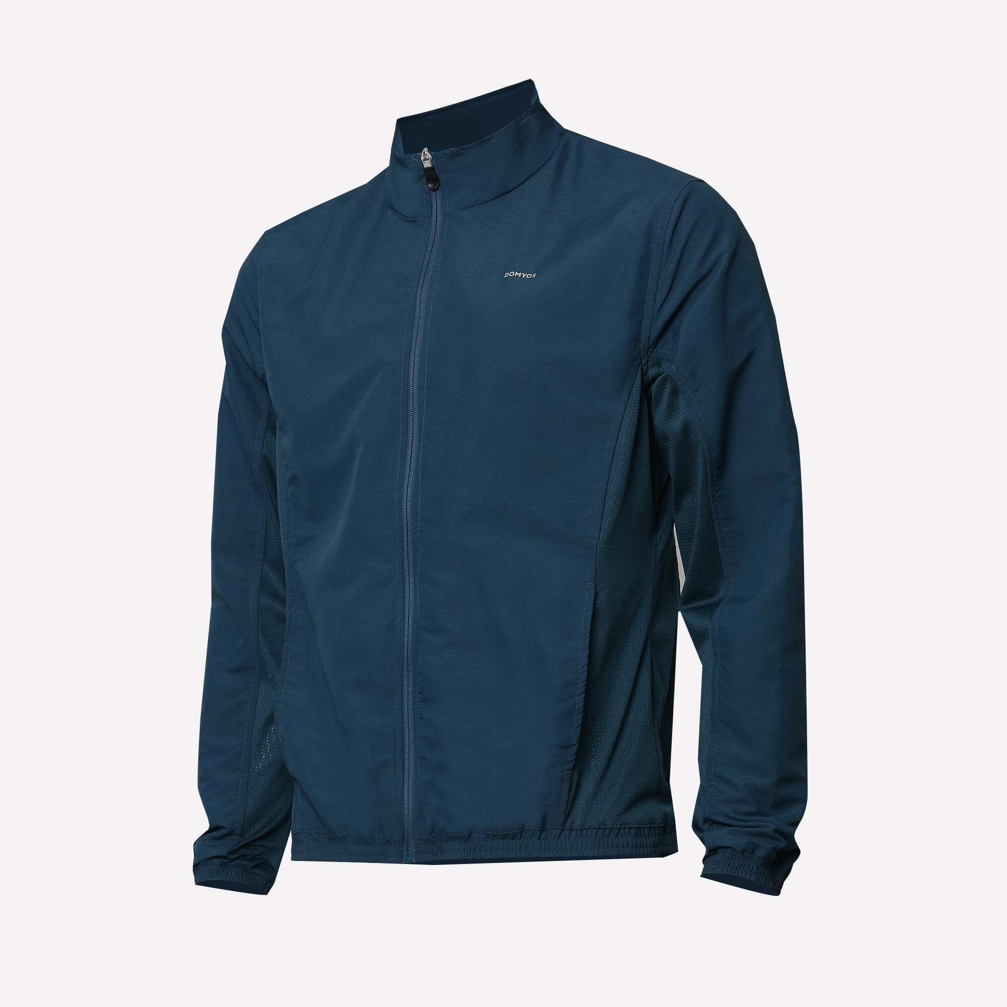 Men Fitness Tracksuit Jacket with Moisture Management FJA 100 - Turquoise Blue