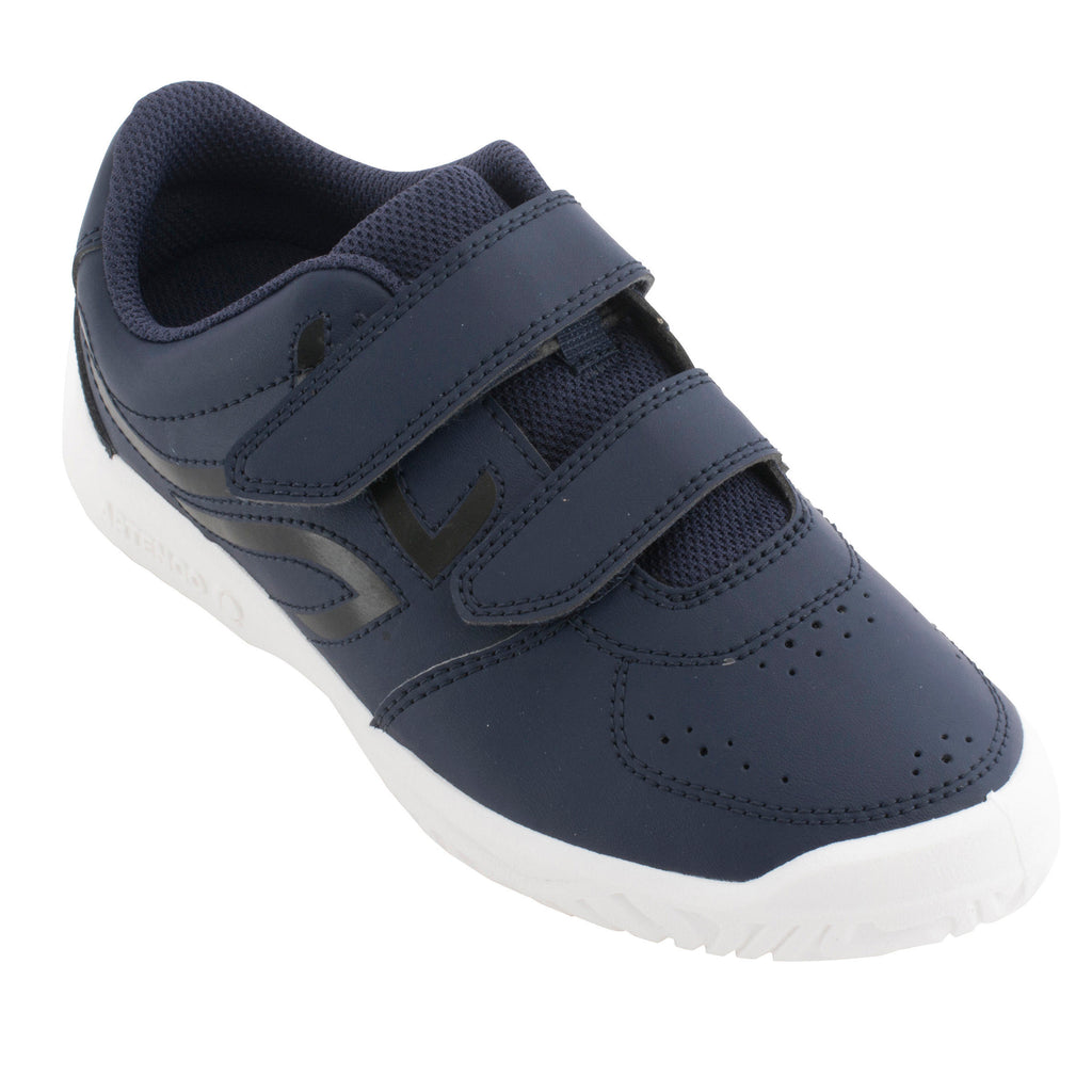 Kids Tennis Non-Marking Velcro Shoe - Dark Blue